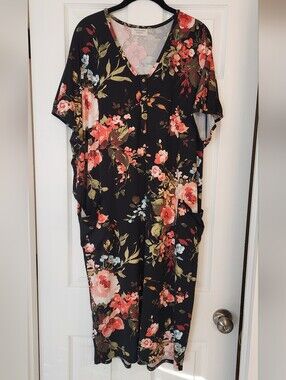 Dwell And Slumber Cocoon M/L Maternity Postpartum Sleep Dress